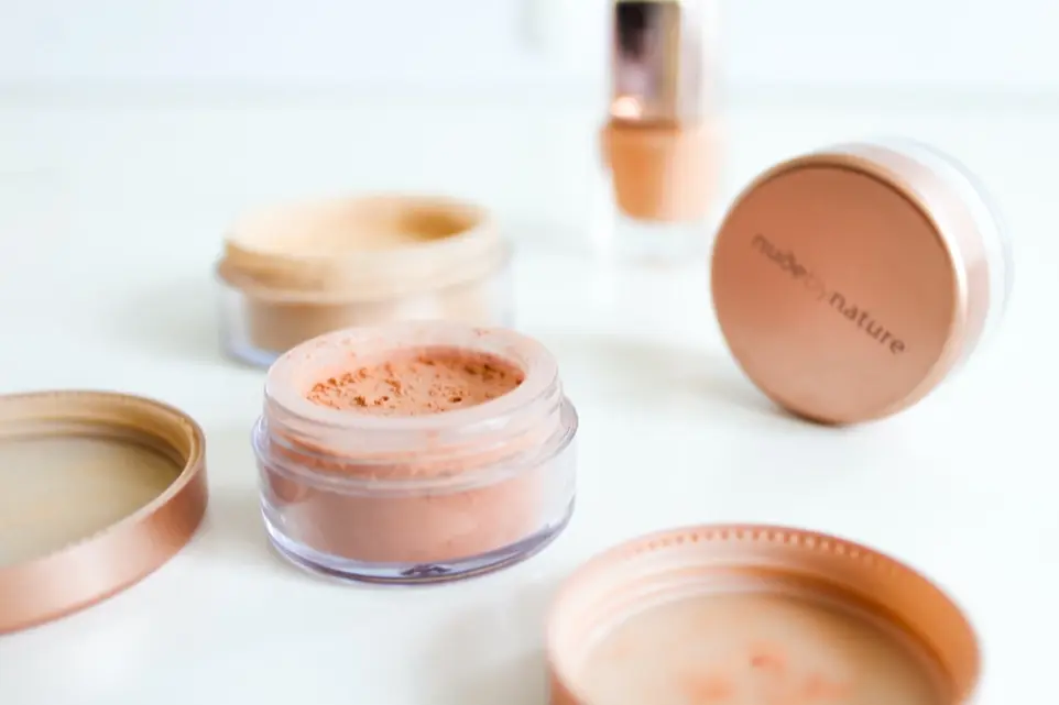 Imported makeup and blush products from Korean brands